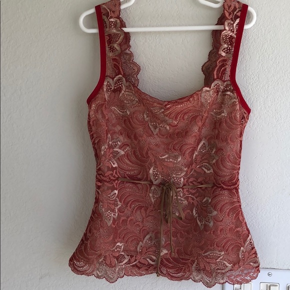 💝Designer Leigh Bantivoglio French lace top - Picture 2 of 6